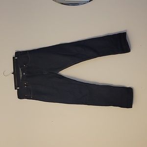 Levi Men's Dark Blue 501 33/34 raw denim